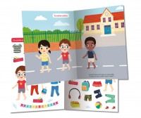 Mes Tout Premiers Autocollants - Mes 500 Autocollants Je M'habille Mes Tout Premiers Autocollants - Mes 500 Autocollants Je M'habille