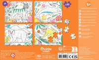 Ma Pochette D'artiste - 4 Puzzles À Colorier