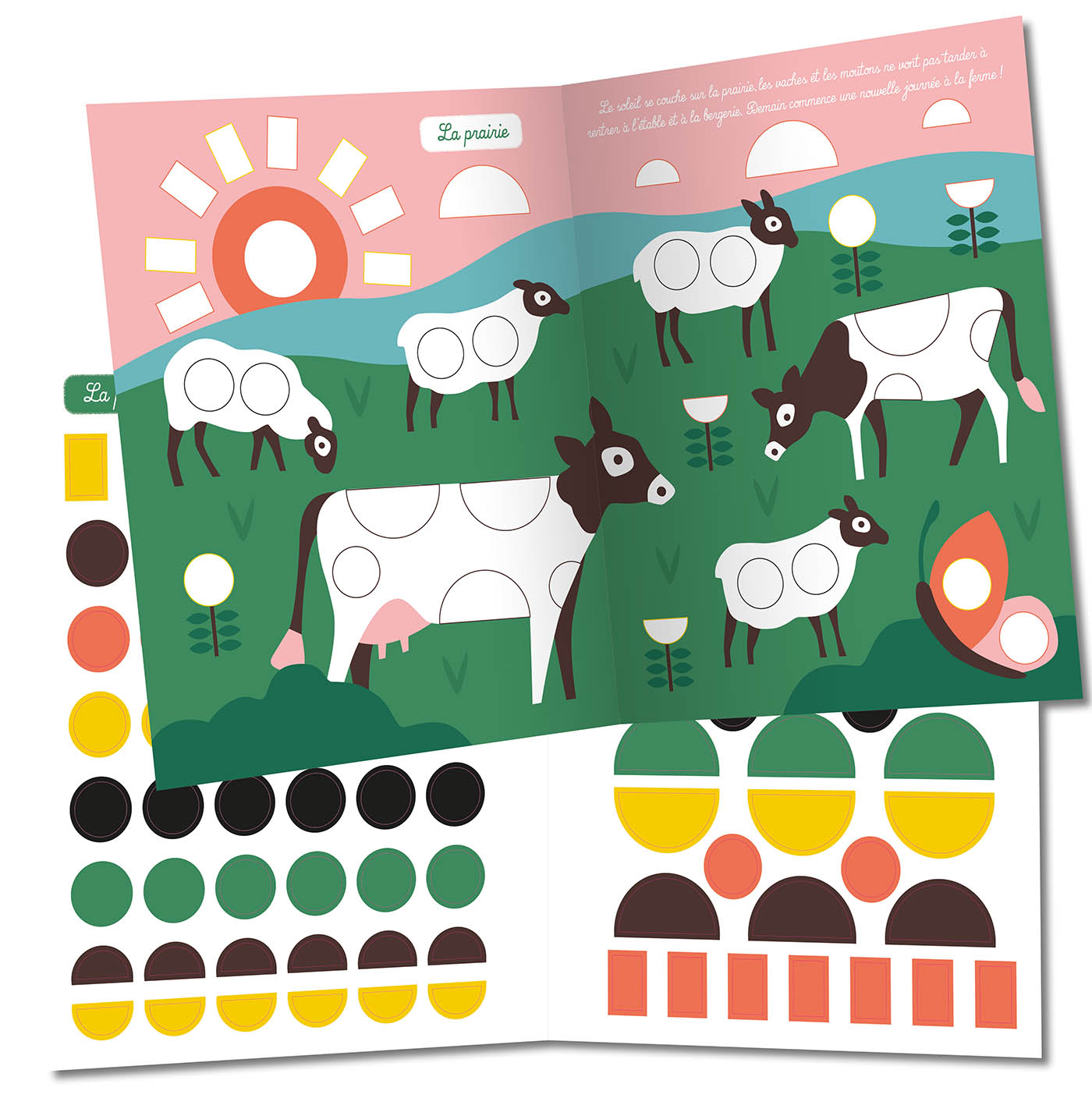 Mes Tout Premiers Autocollants - 500 Premières Gommettes Formes - Ferme Mes Tout Premiers Autocollants - 500 Premières Gommettes Formes - Ferme