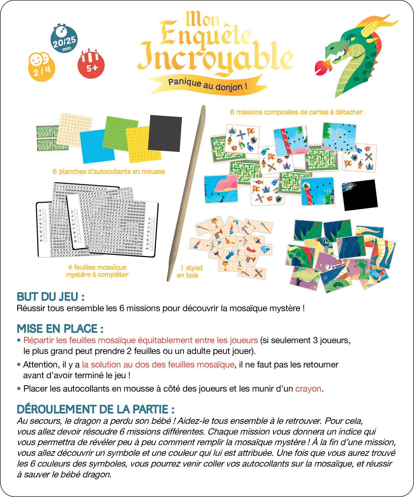 Mon Enquête Incroyable - Panique Au Donjon !