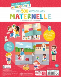 Mes Tout Premiers Autocollants - 500 Autocollants La Maternelle