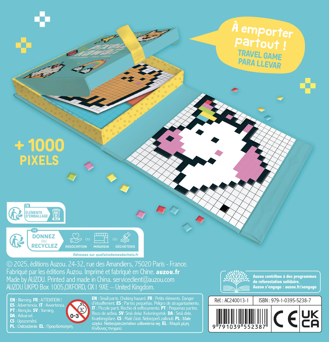 Jeu Magnétique - Pixels Kawaii