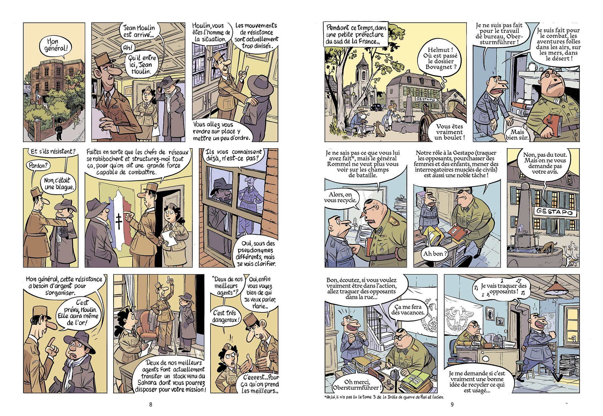 La Drôle De Guerre De Papi Et Lucien - Tome 4 - Opération : Résistance ! La Drôle De Guerre De Papi Et Lucien - Tome 4 - Opération : Résistance !