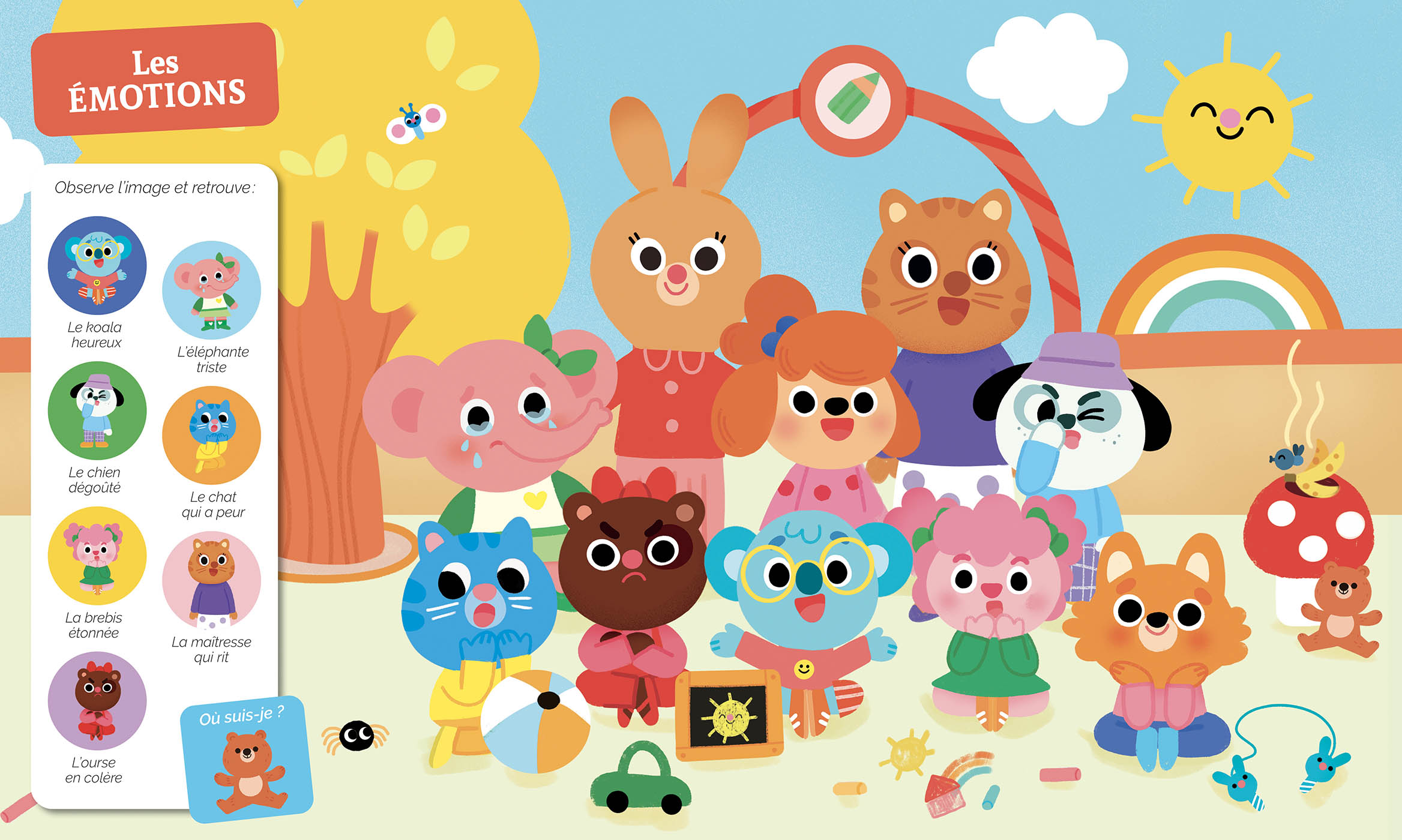 Cherche Et Trouve Des Tout-Petits - Les Émotions