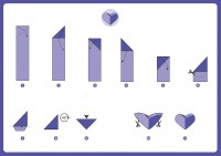 Ma Pochette D'artiste - Origamis Pailletés