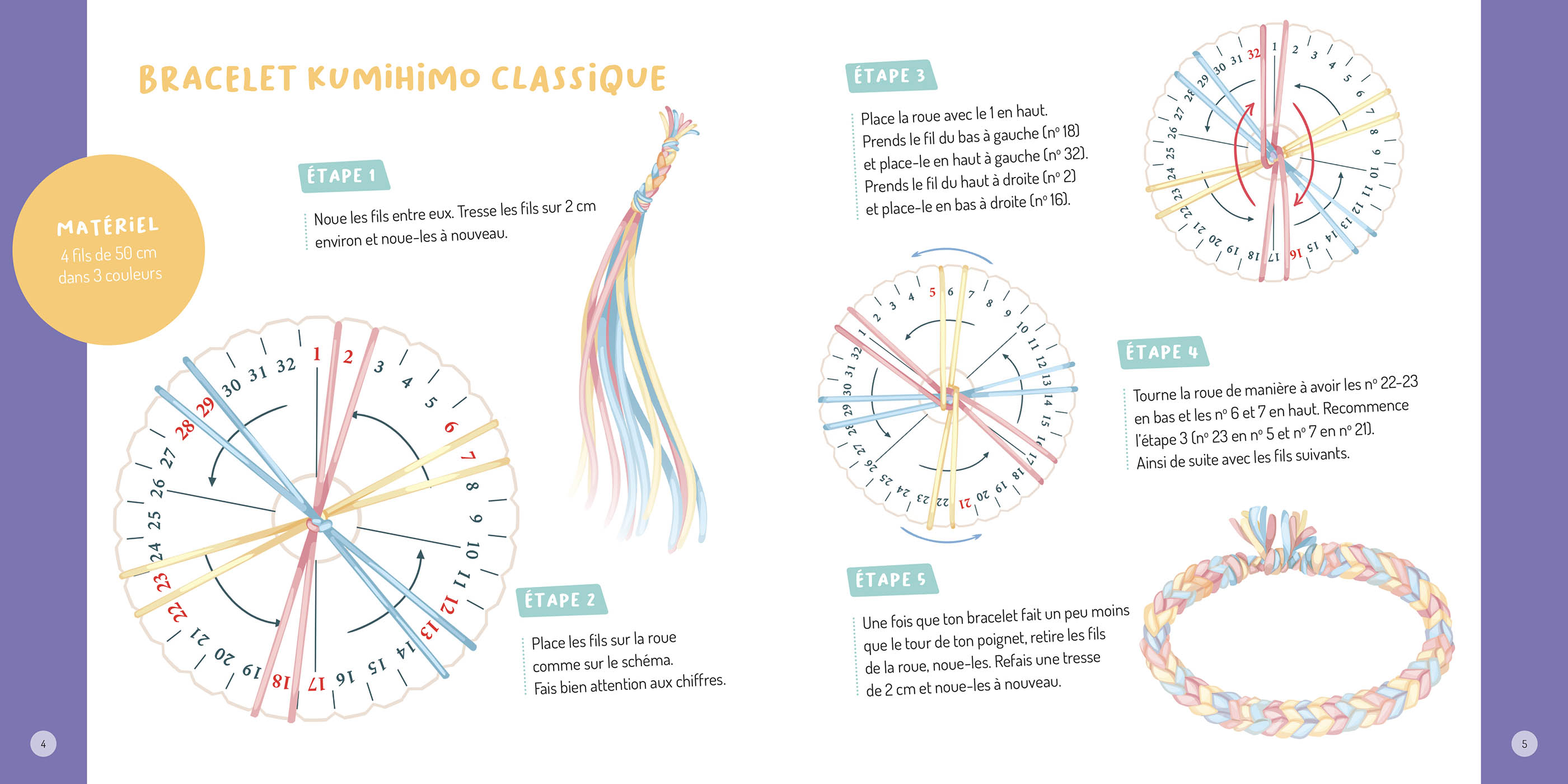 Mon Coffret D'artiste - Créations Tressées En Fil Brésilien Mon Coffret D'artiste - Créations Tressées En Fil Brésilien