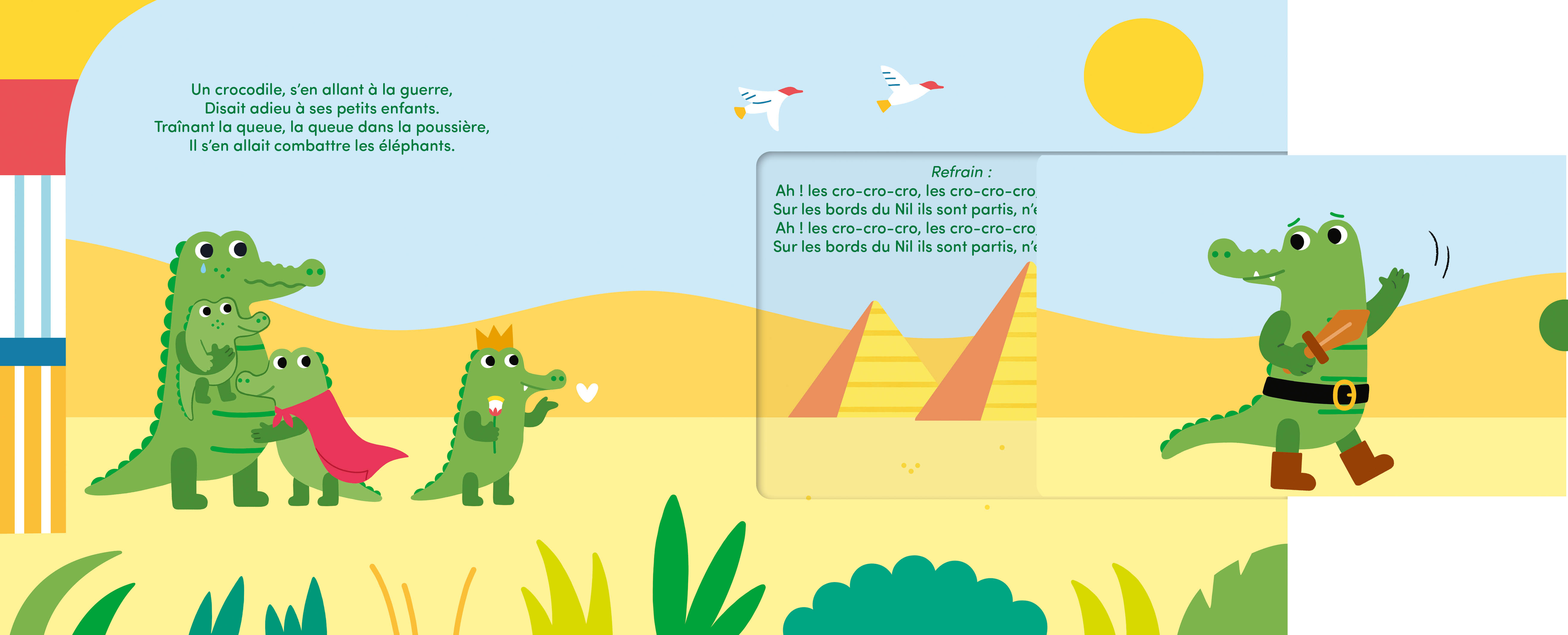 Ma Comptine Animée - Ah ! Les Crocodiles Ma Comptine Animée - Ah ! Les Crocodiles