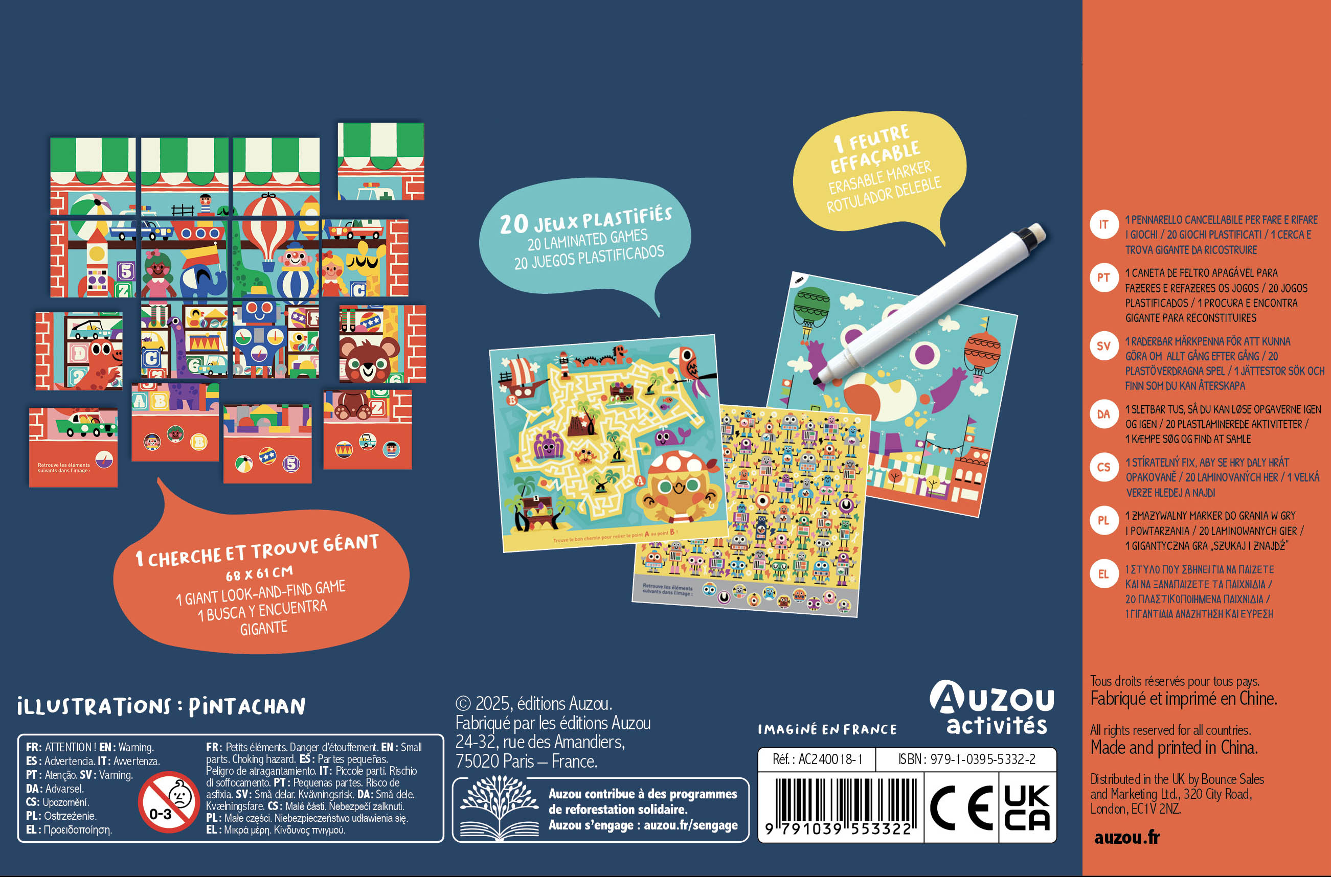 Ma Pochette De Jeux - 20 P'tits Jeux Pour Les Petits Aventuriers