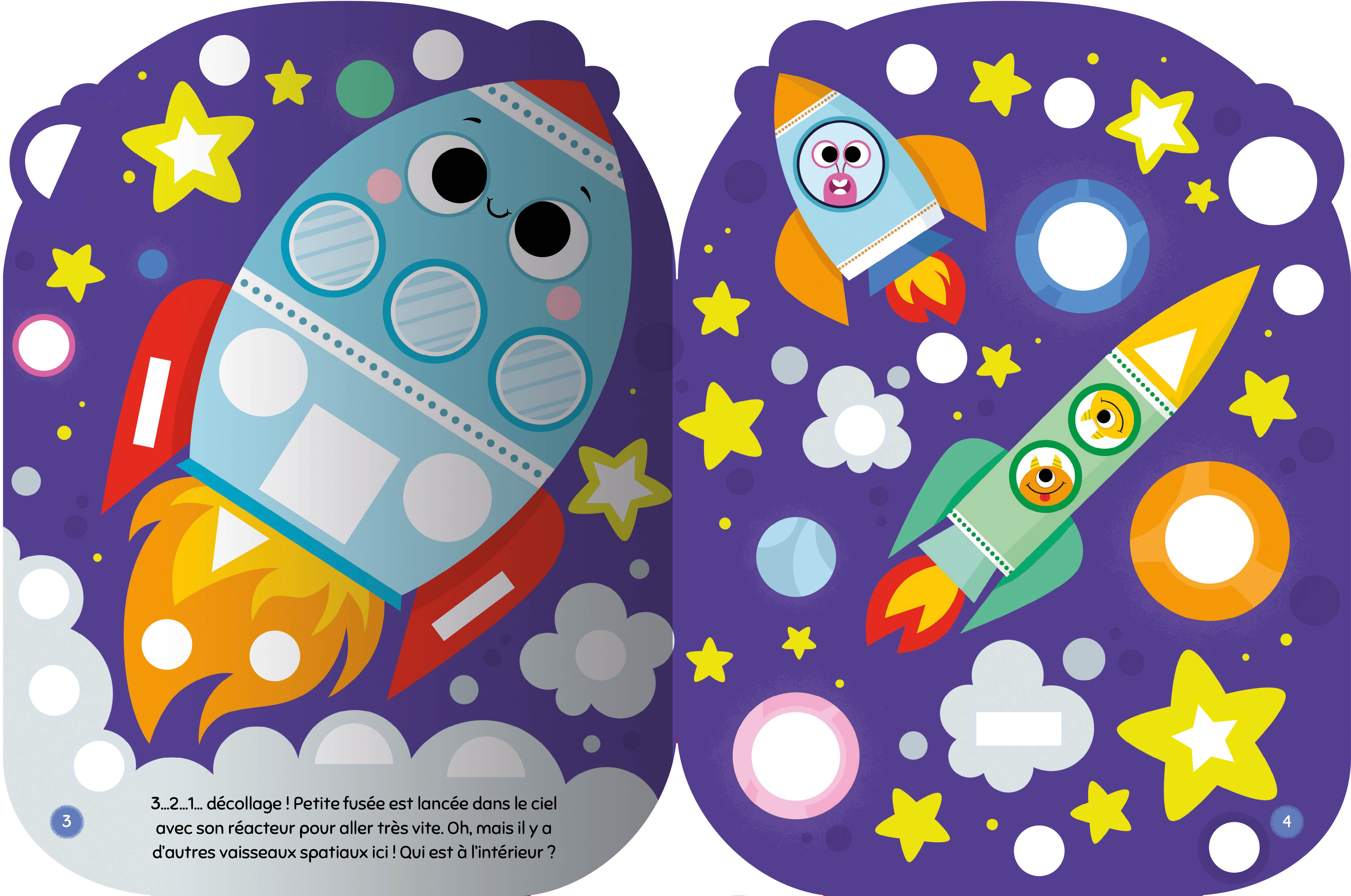 Gommettes Formes - L'aventure De Petite Fusée Gommettes Formes - L'aventure De Petite Fusée