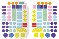 Gommettes Formes - L'aventure De Petite Fusée