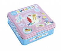 Boîte De Gommettes Métal - Les Licornes