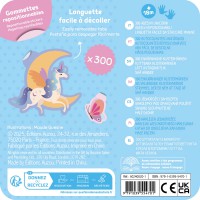 Boîte De Gommettes Métal - Les Licornes