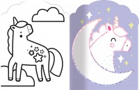 Je Colorie Sans Dépasser - Petites Licornes