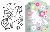 Je Colorie Sans Dépasser - Petites Licornes Je Colorie Sans Dépasser - Petites Licornes