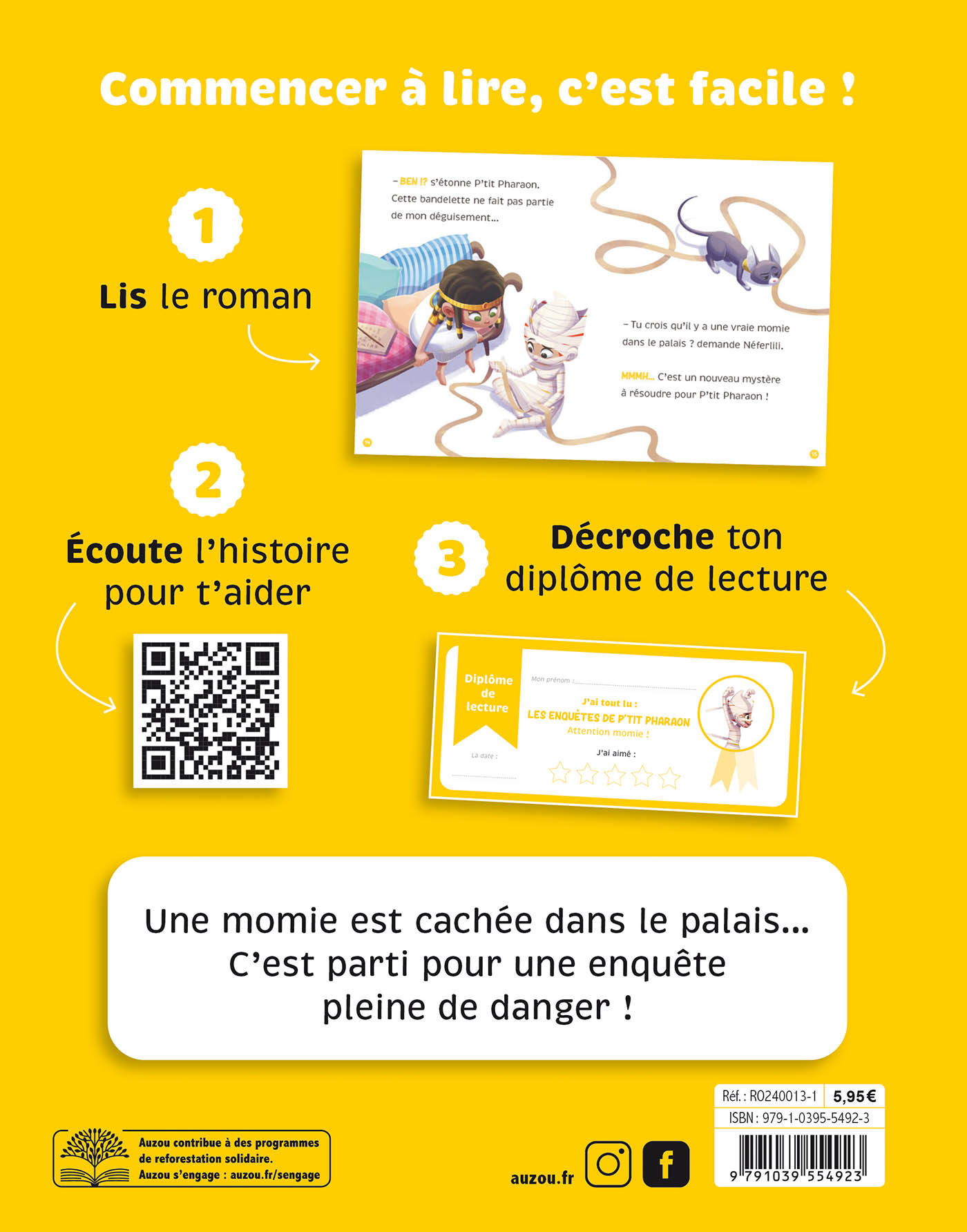 Les Enquêtes De P’tit Pharaon  - Attention Momie !
