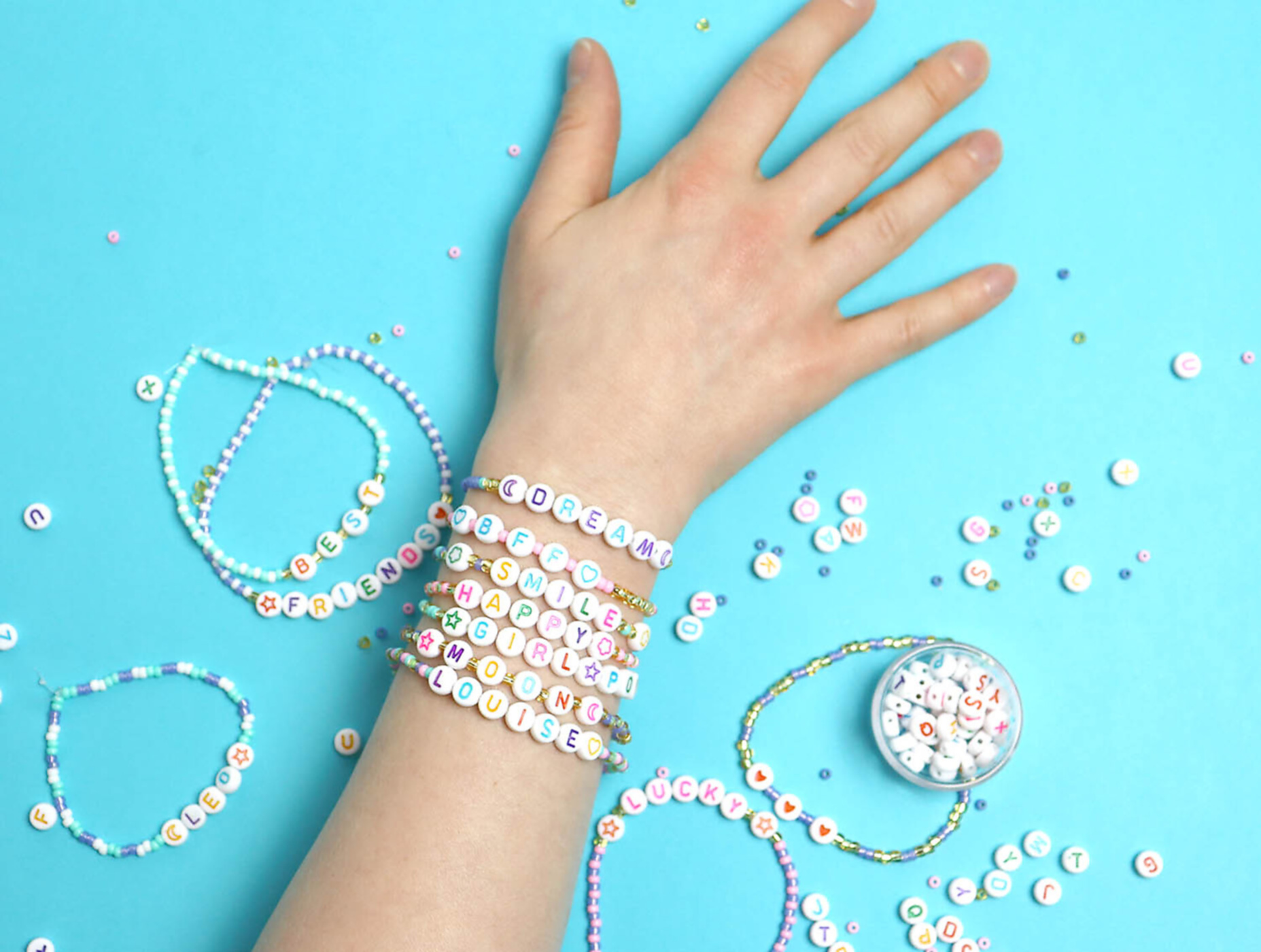 Mon Coffret D'artiste - Mes Bracelets À Messages