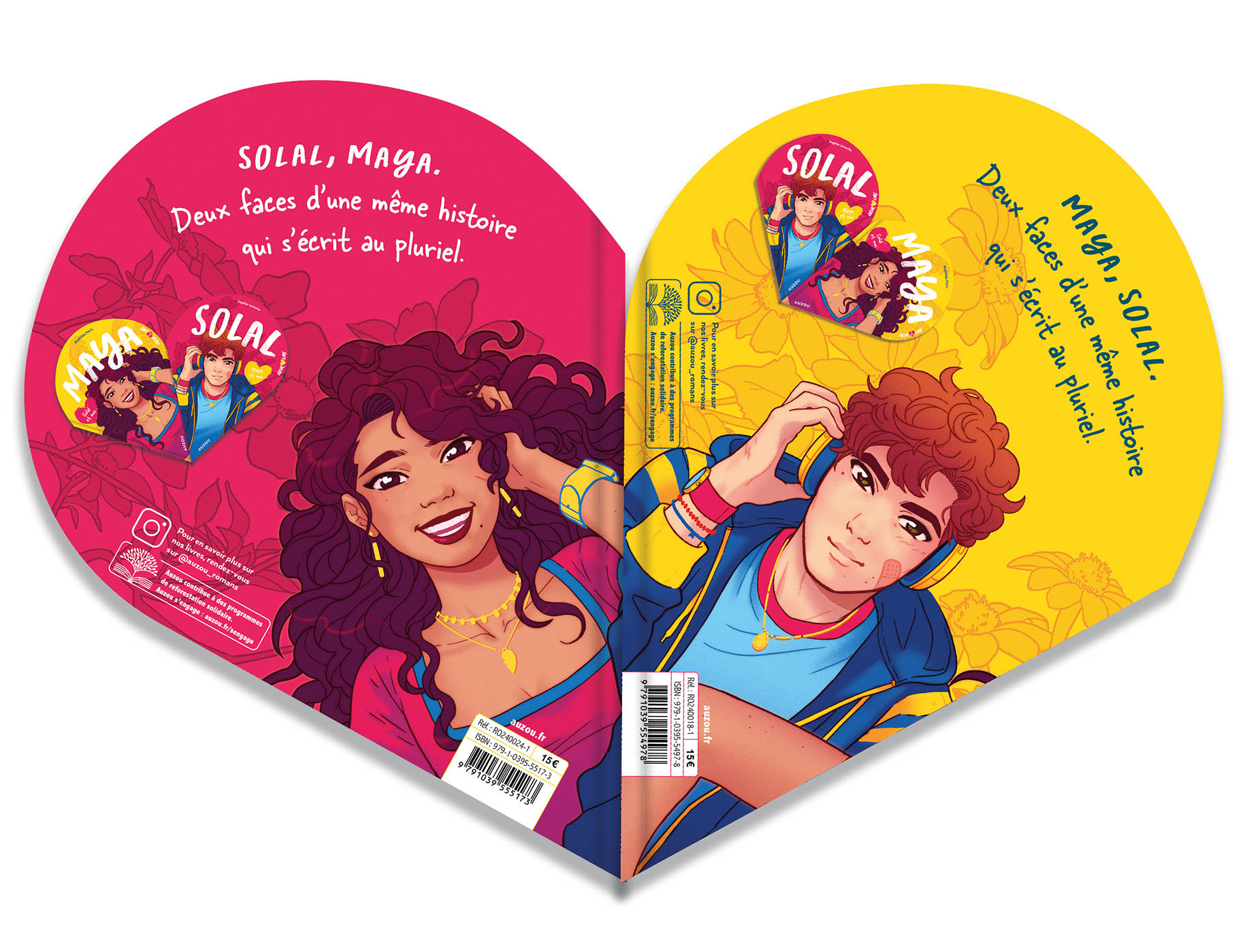 Coeur À Lire - Solal - Maya Et Moi Coeur À Lire - Solal - Maya Et Moi