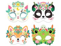 Ma Pochette D'artiste - Masques À Décorer - Kawaii Ma Pochette D'artiste - Masques À Décorer - Kawaii