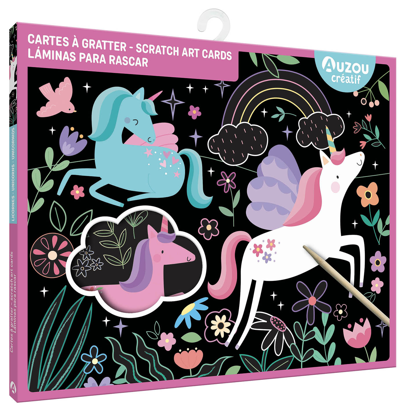 Ma Pochette D'artiste - Mes Cartes À Gratter Licornes Ma Pochette D'artiste - Mes Cartes À Gratter Licornes