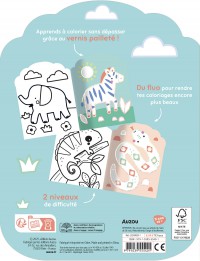 Je Colorie Sans Dépasser - Animaux De La Savane