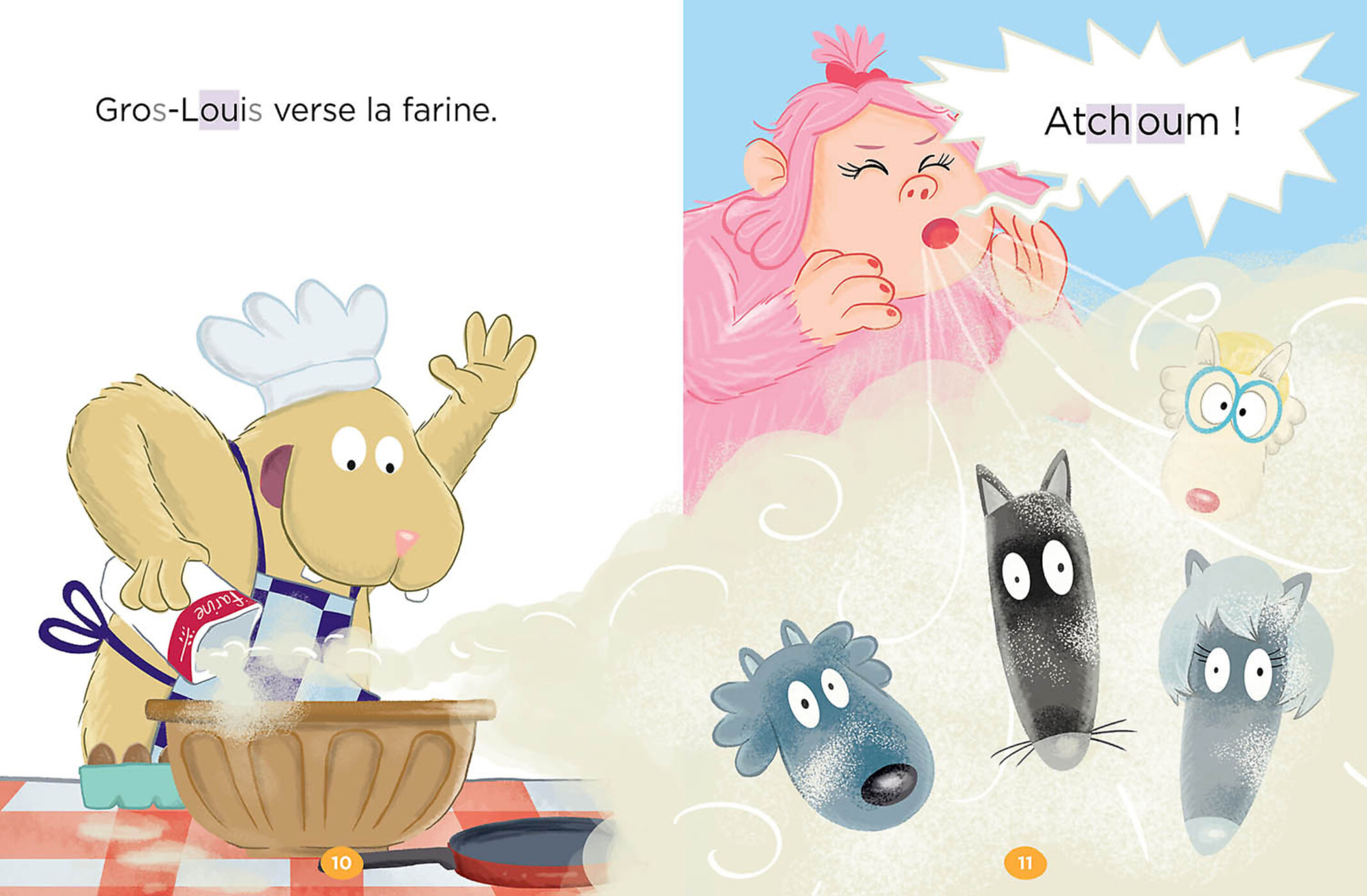 Mes Lectures De 1Re Primaire Avec Loup - La Fête Des Crêpes Mes Lectures De 1Re Primaire Avec Loup - La Fête Des Crêpes