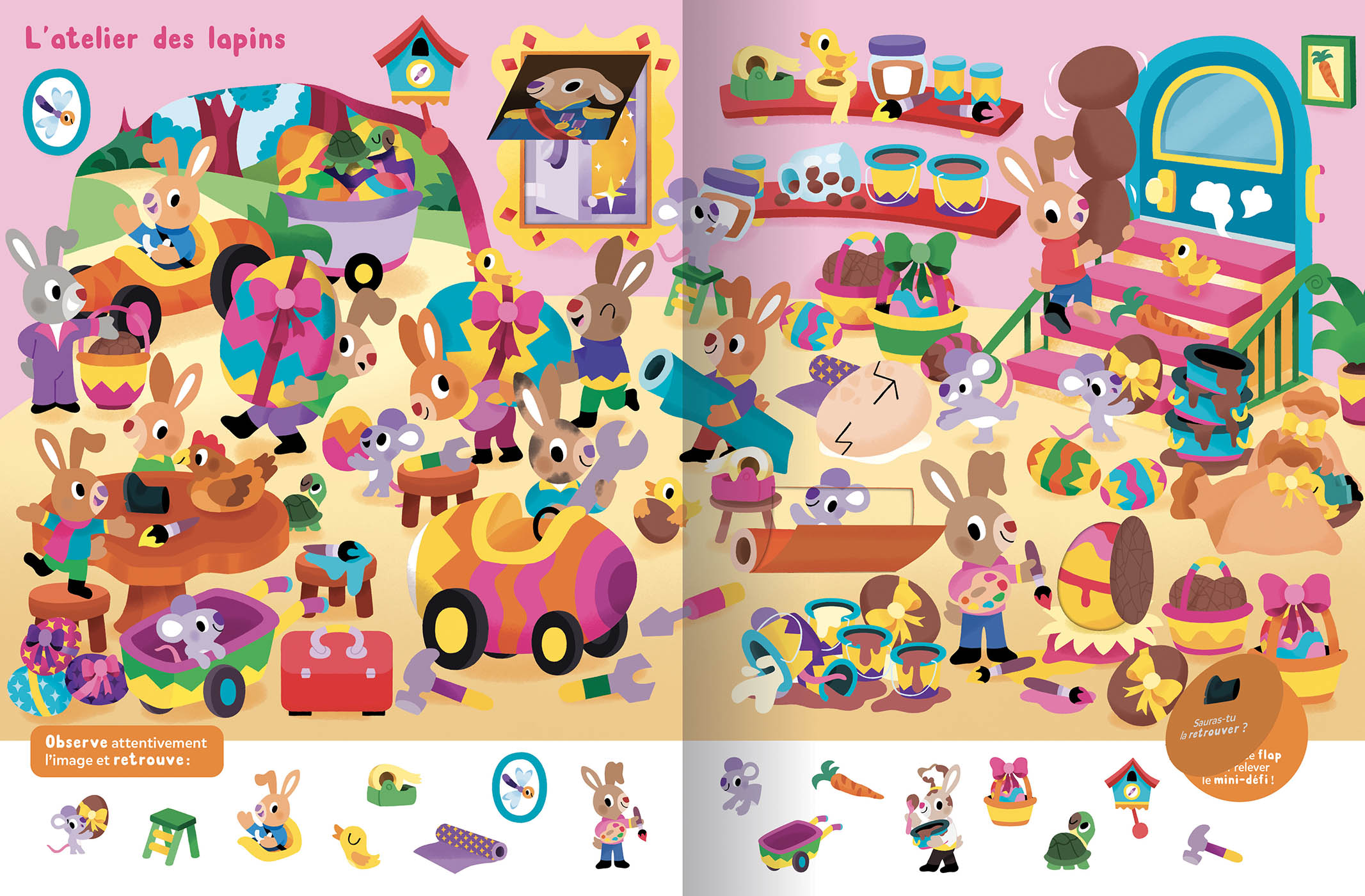 Mon Cherche Et Trouve Surprise - Vive Pâques ! Mon Cherche Et Trouve Surprise - Vive Pâques !