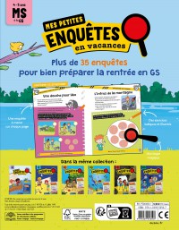 Mes Petites Enquêtes En Vacances - De La Ms À La Gs - 2026