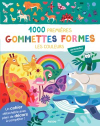 Mes tout premiers autocollants - 1000 premières gommettes formes - Les couleurs