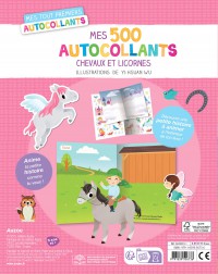 Mes Tout Premiers Autocollants - 500 Autocollants Chevaux Et Licornes