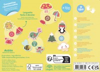 Ma Pochette De 100 Gommettes - Les 4 Saisons