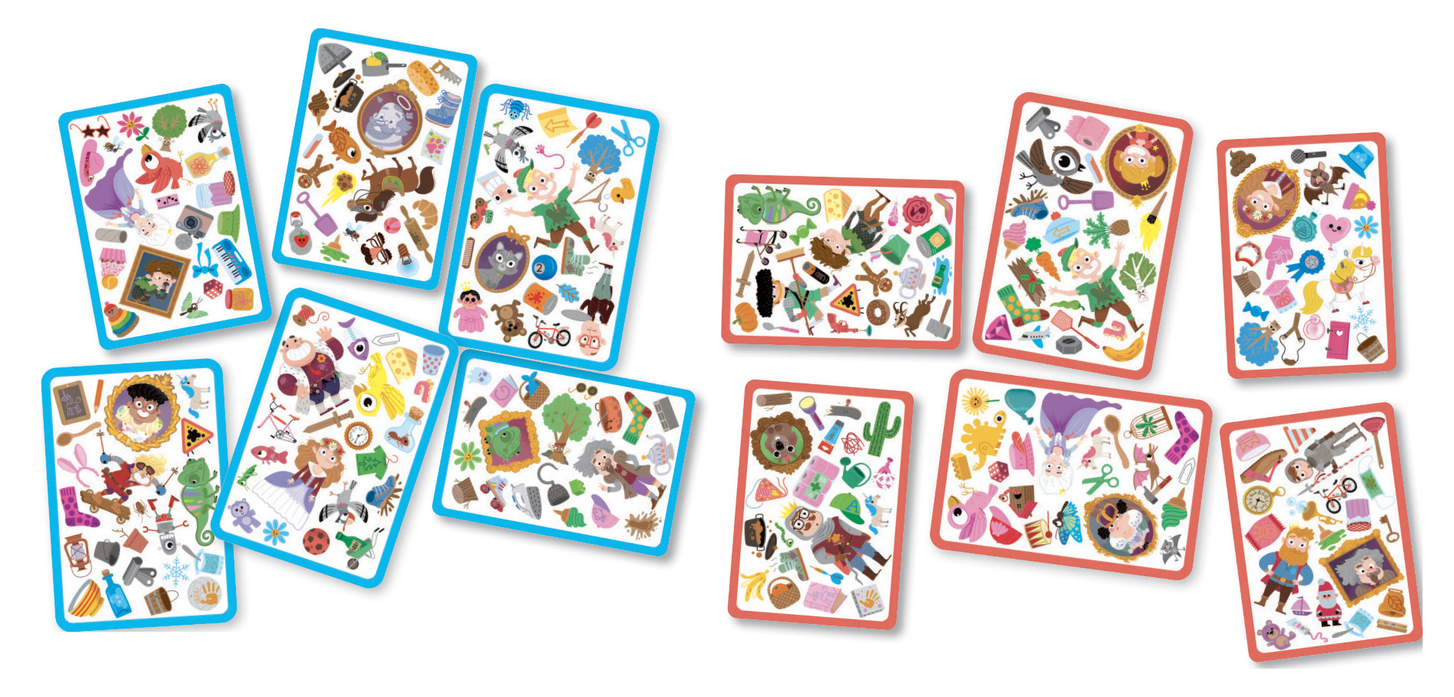 Jeu De Cartes - Jeu De Cherche Et Trouve