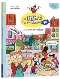 Les héros de 1re primaire en bd - Super débutant - La chasse au trésor