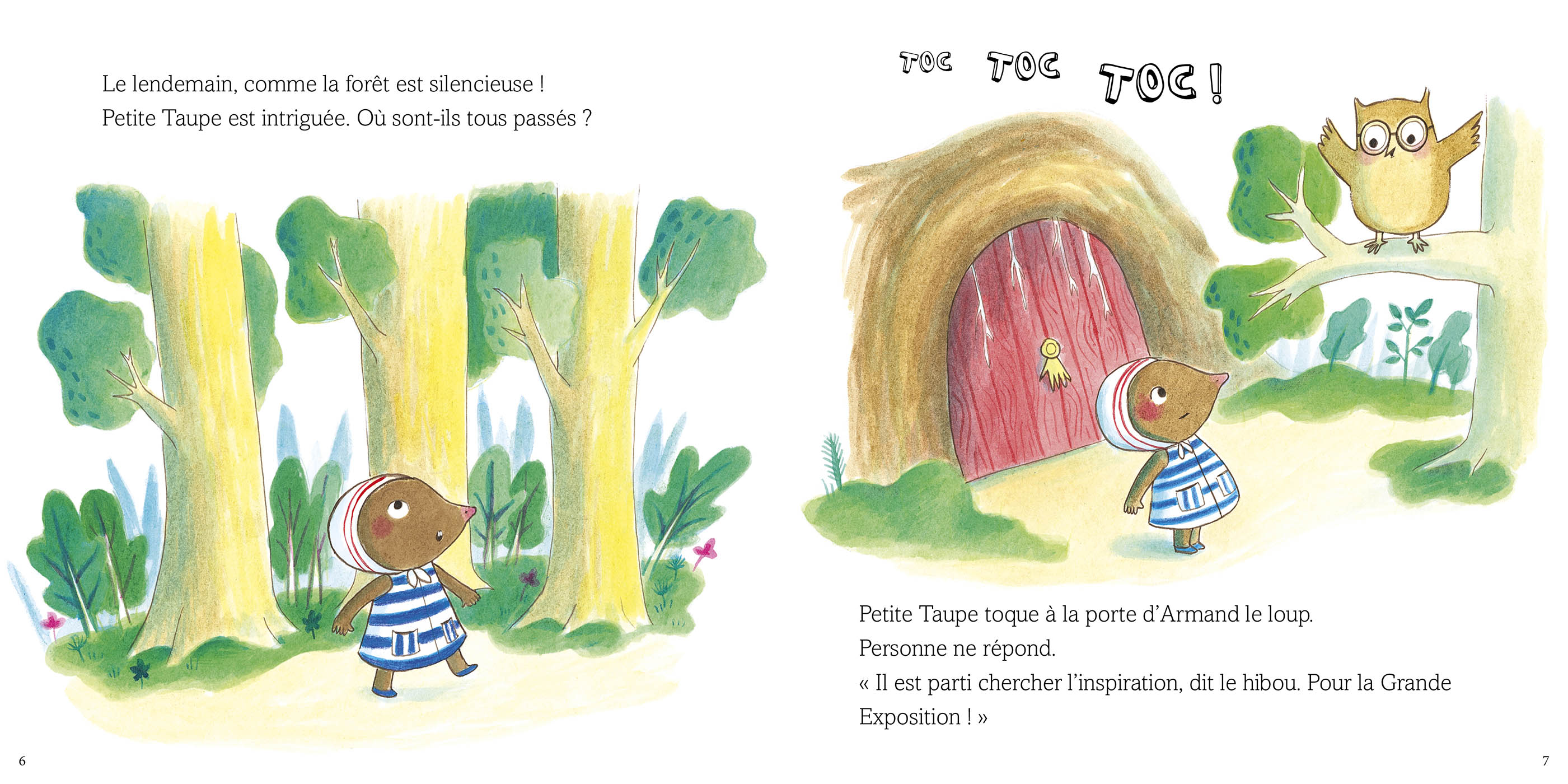 Petite Taupe Et L'exposition De La Forêt Petite Taupe Et L'exposition De La Forêt