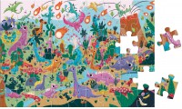 Puzzle Cherche Et Trouve - Les Dinosaures Puzzle Cherche Et Trouve - Les Dinosaures