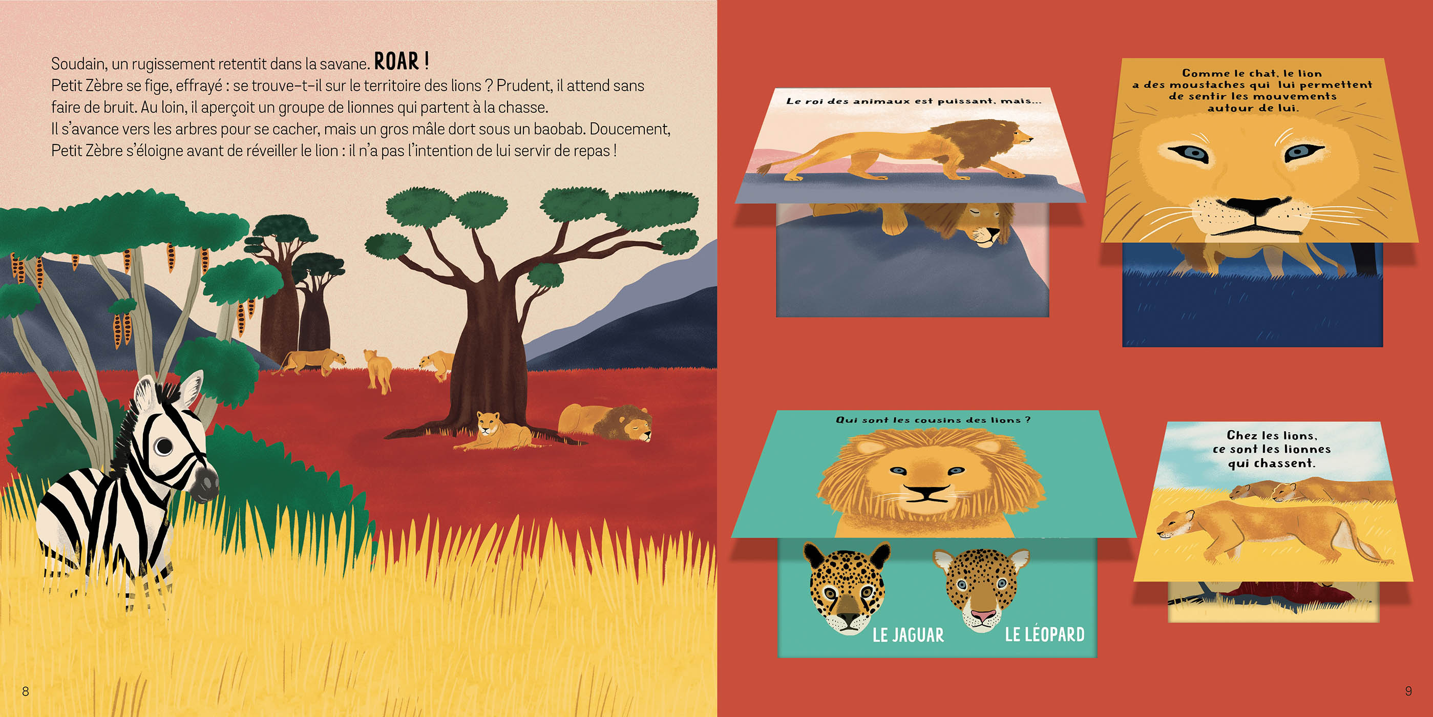 Petit Ludoc' - Flaps - Animaux De La Savane