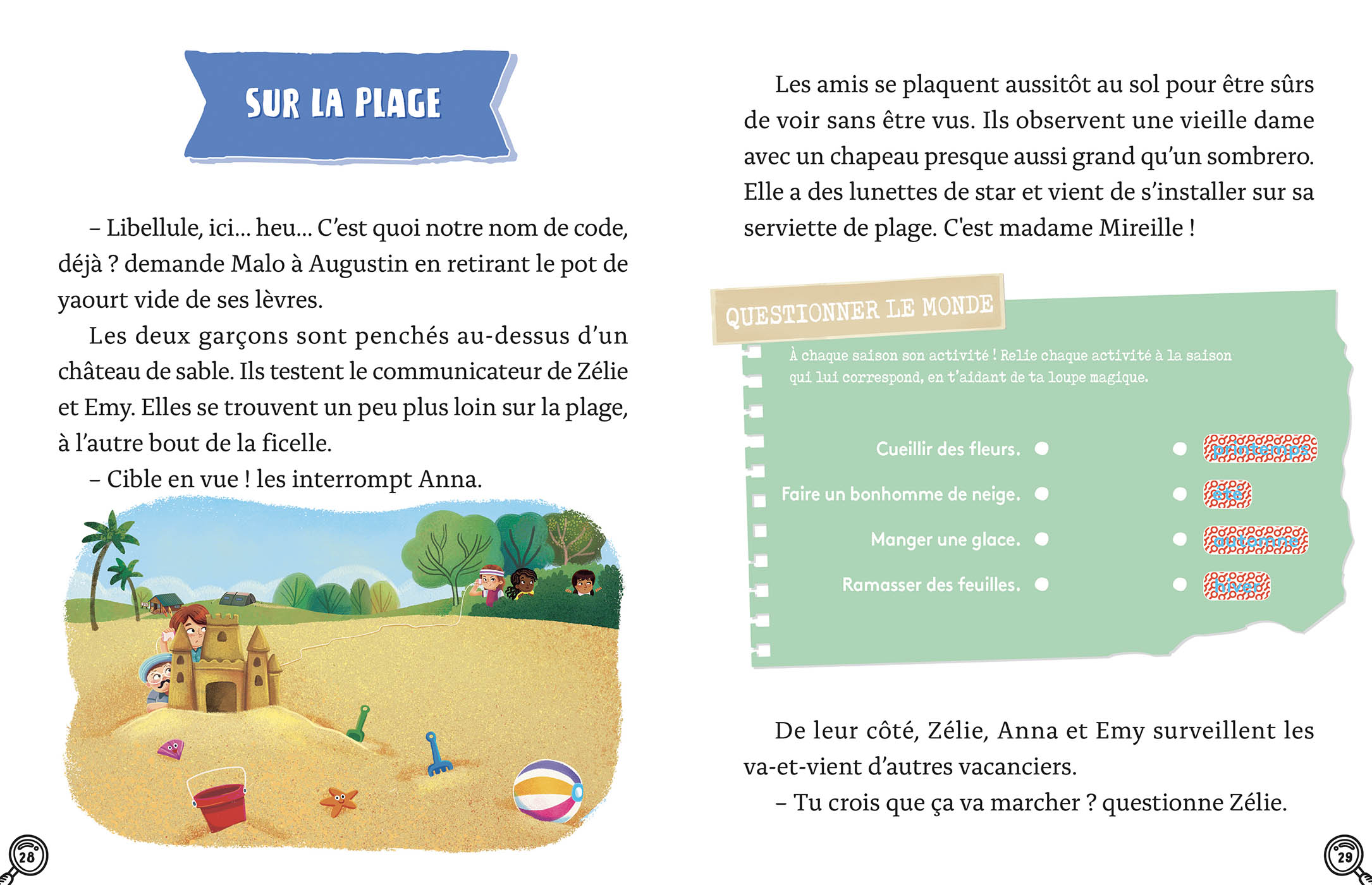 Mon Roman - Enquêtes Cp - Le Voleur Du Camping