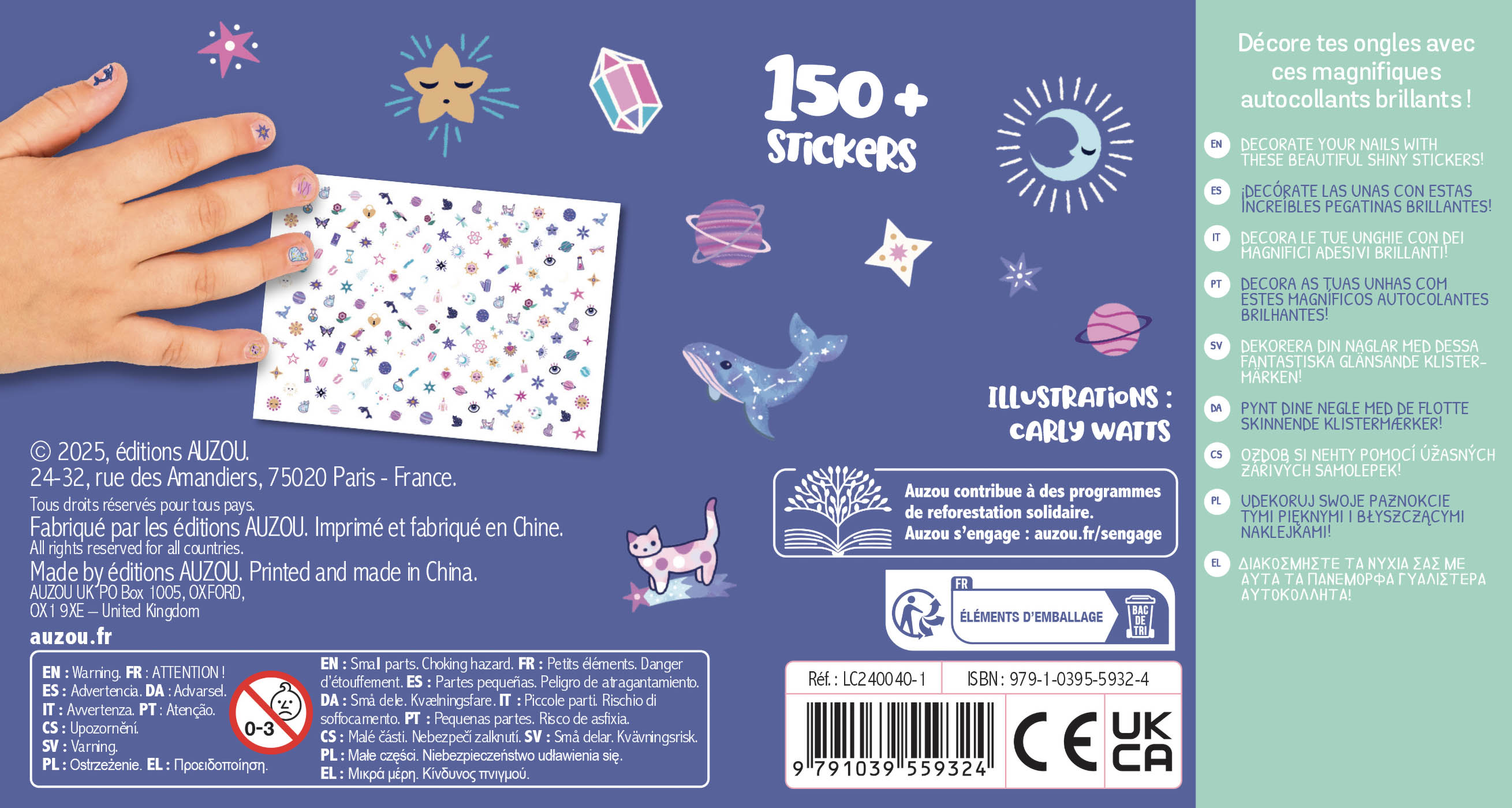 Mes P'tits Tattoos - Mes Stickers D'ongles