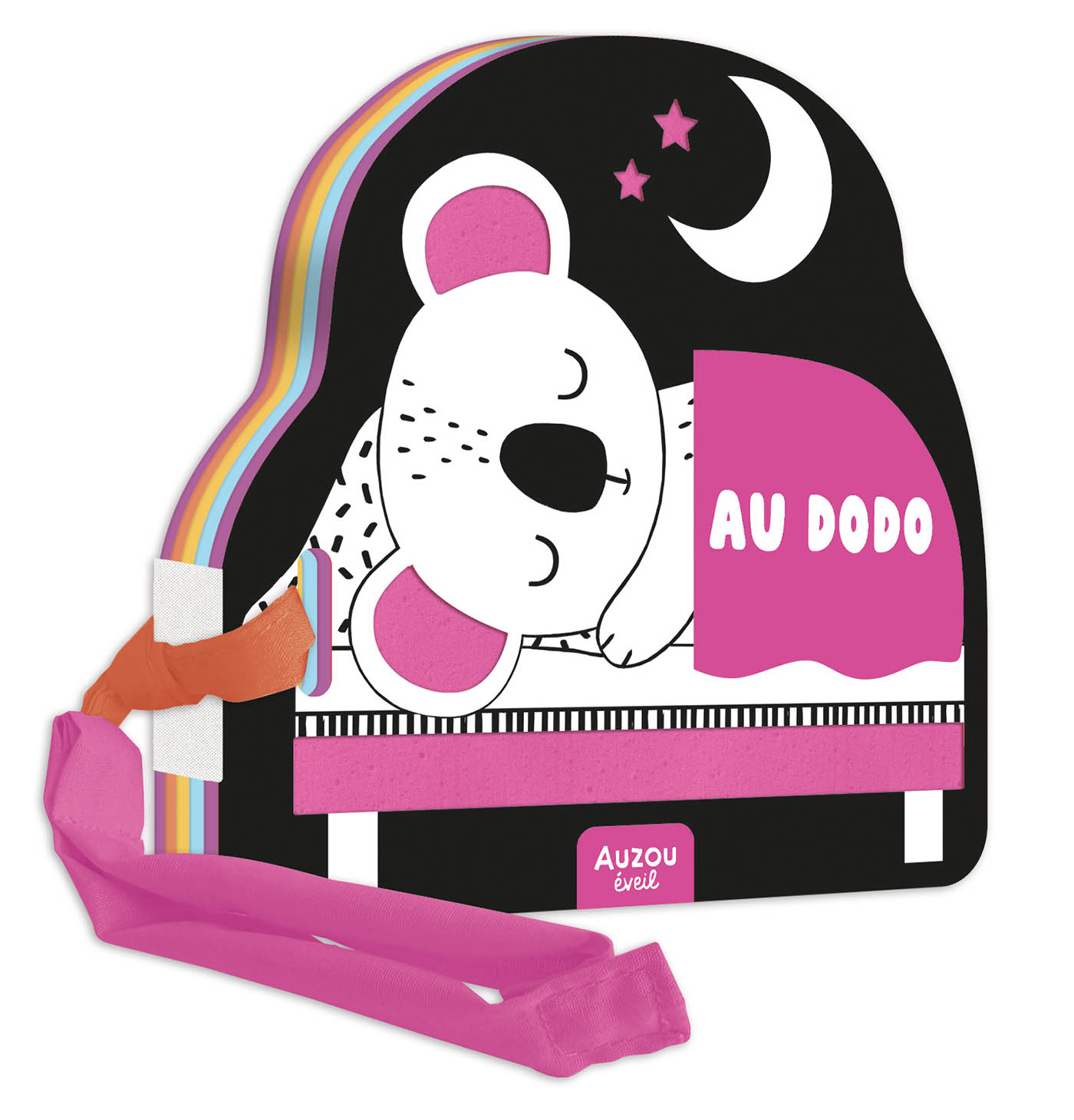 Mon Premier Livre Poussette En Noir Et Blanc  - Au Dodo