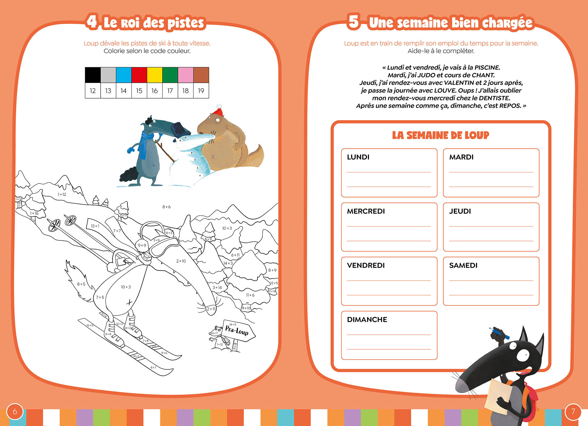 125 Jeux Avec Loup - Du Ce1 Vers Le Ce2 - 2026 125 Jeux Avec Loup - Du Ce1 Vers Le Ce2 - 2026