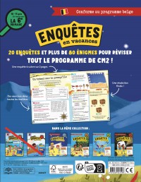 J'enquête En Vacances - En Route Vers La 6E Primaire