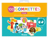 Ma pochette de 100 gommettes - École