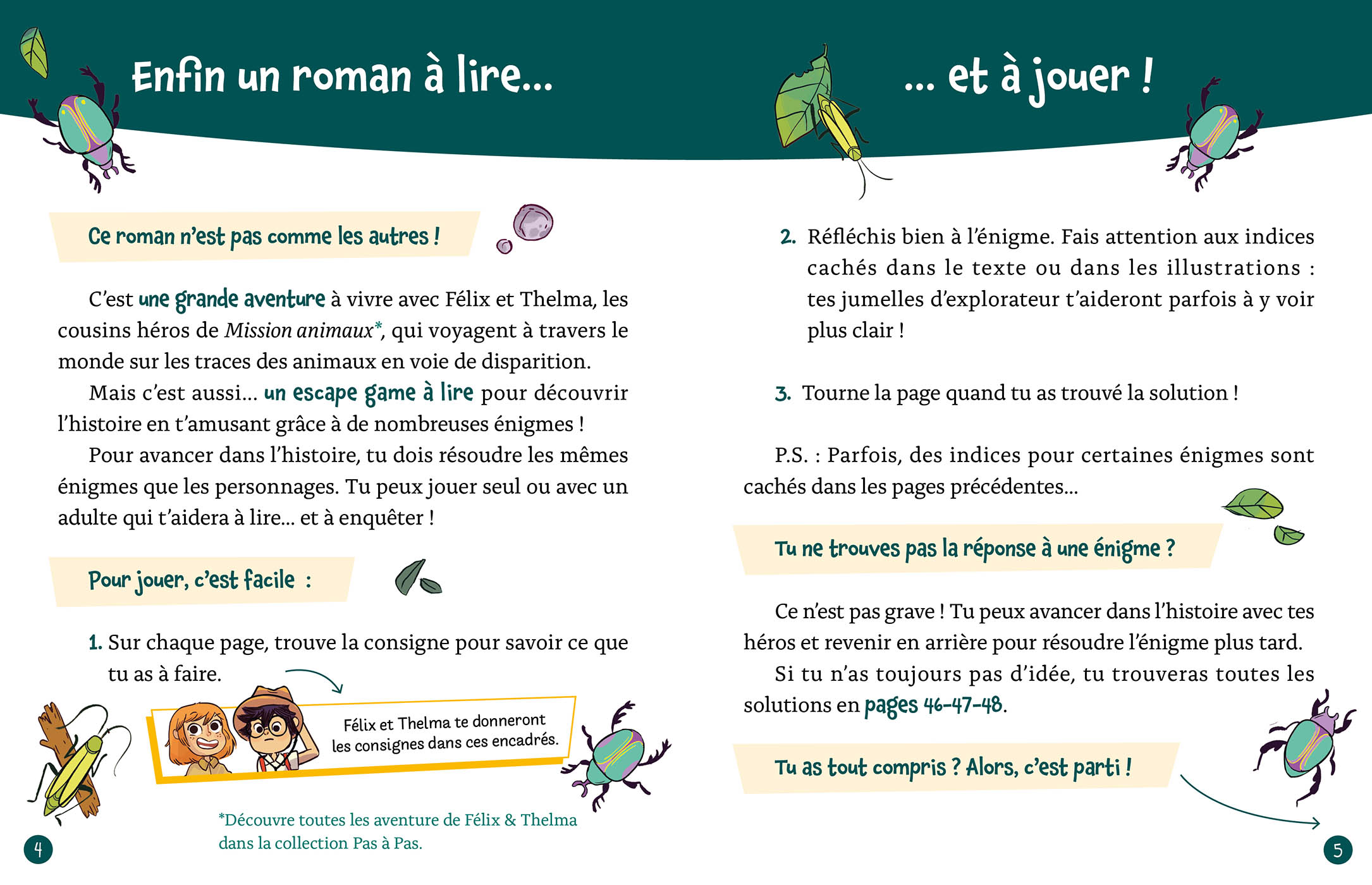 Mon Roman Enigme - Mission Animaux - Aventures Dans La Savane Mon Roman Enigme - Mission Animaux - Aventures Dans La Savane