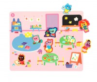 Ma Pochette D'artiste - Mes Premiers Autocollants En Relief - Les Émotions Ma Pochette D'artiste - Mes Premiers Autocollants En Relief - Les Émotions