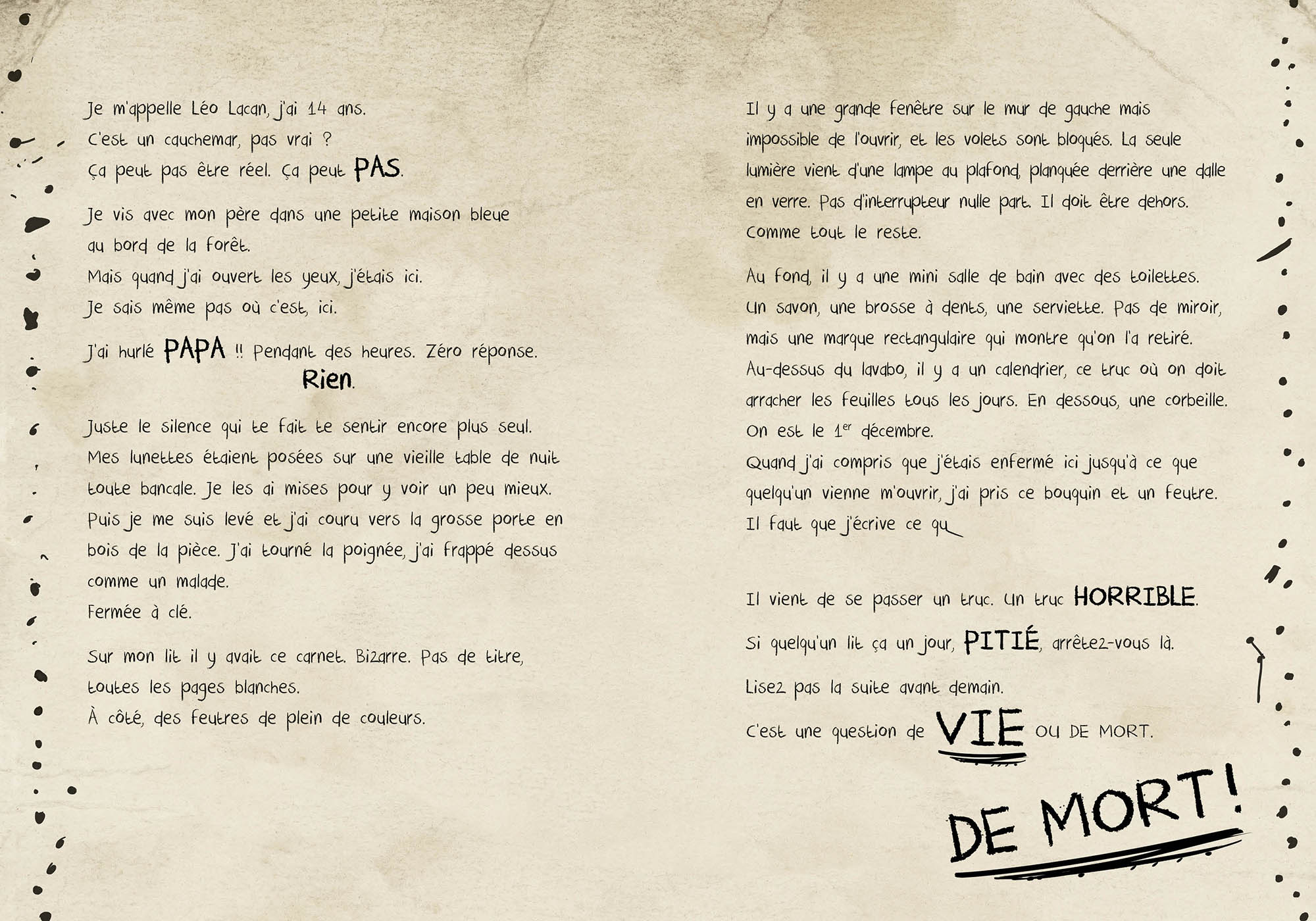 Thriller De L'avent - Le Roman Maudit Thriller De L'avent - Le Roman Maudit