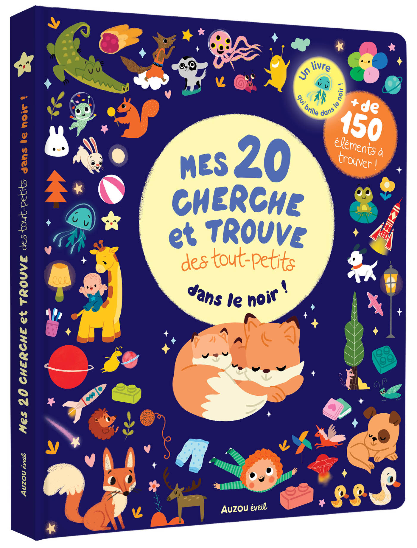 Mes 20 Cherche Et Trouve Des Tout-Petits - Qui Brillent Dans Le Noir ! Mes 20 Cherche Et Trouve Des Tout-Petits - Qui Brillent Dans Le Noir !
