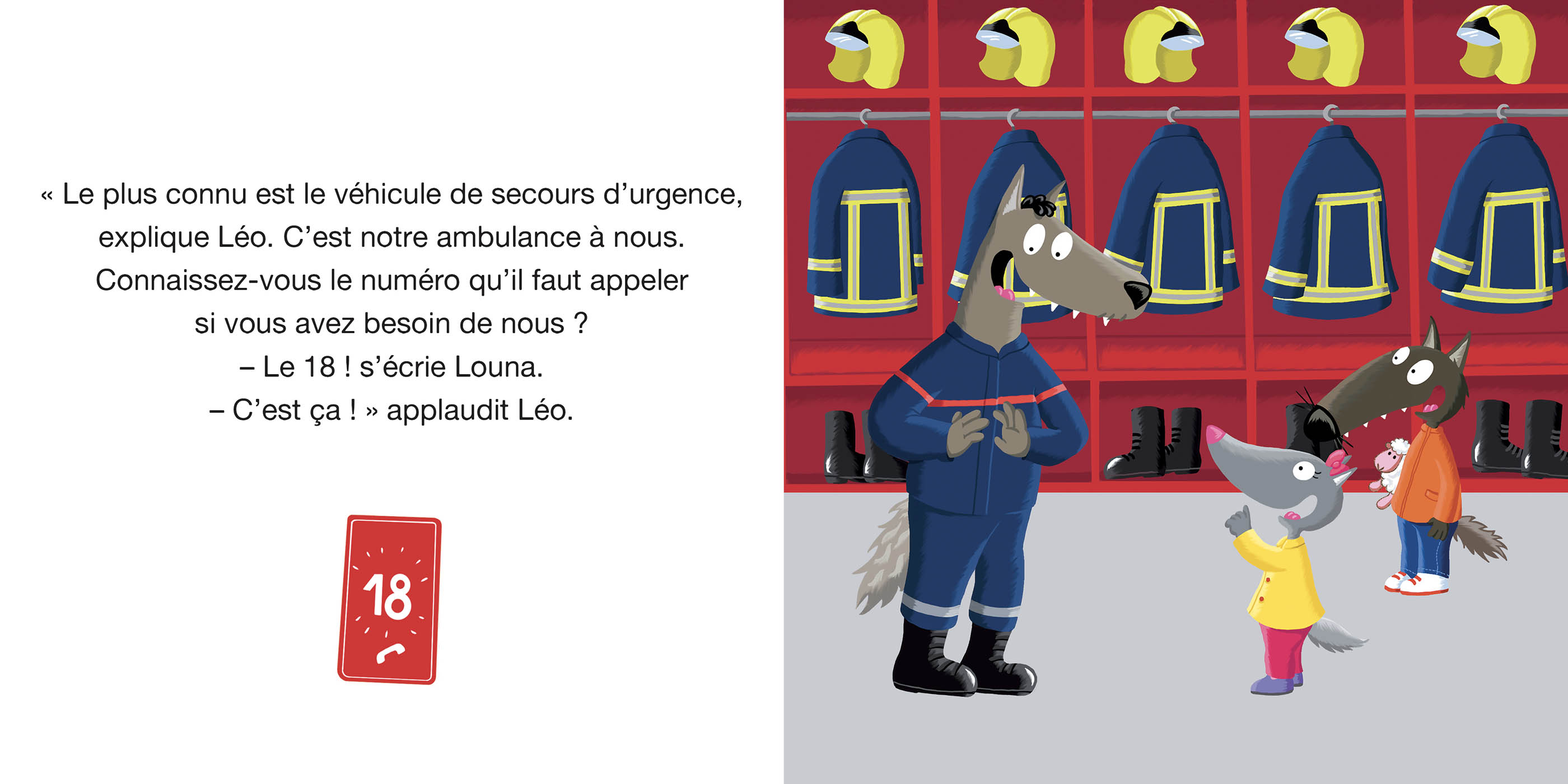 P'tit Loup - À La Découverte Des Pompiers P'tit Loup - À La Découverte Des Pompiers