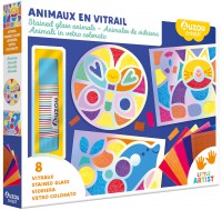 Mon coffret d'artiste - Animaux en vitrail Mon coffret d'artiste - Animaux en vitrail