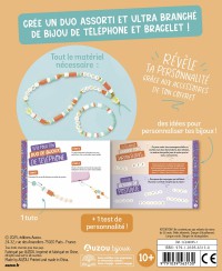 Mon Duo De Bijoux - 1 Bracelet + 1 Bijou De Téléphone