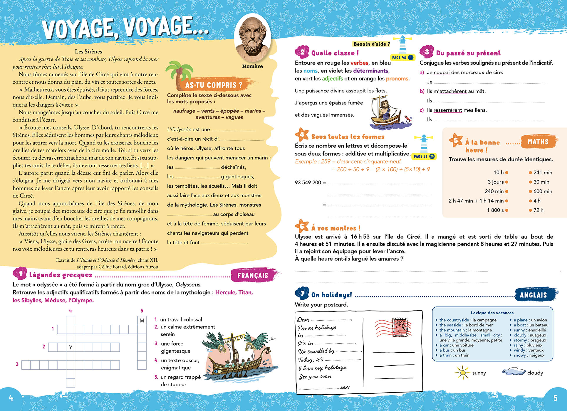 Auzou Vacances - En Route Vers La 1Re Secondaire Auzou Vacances - En Route Vers La 1Re Secondaire