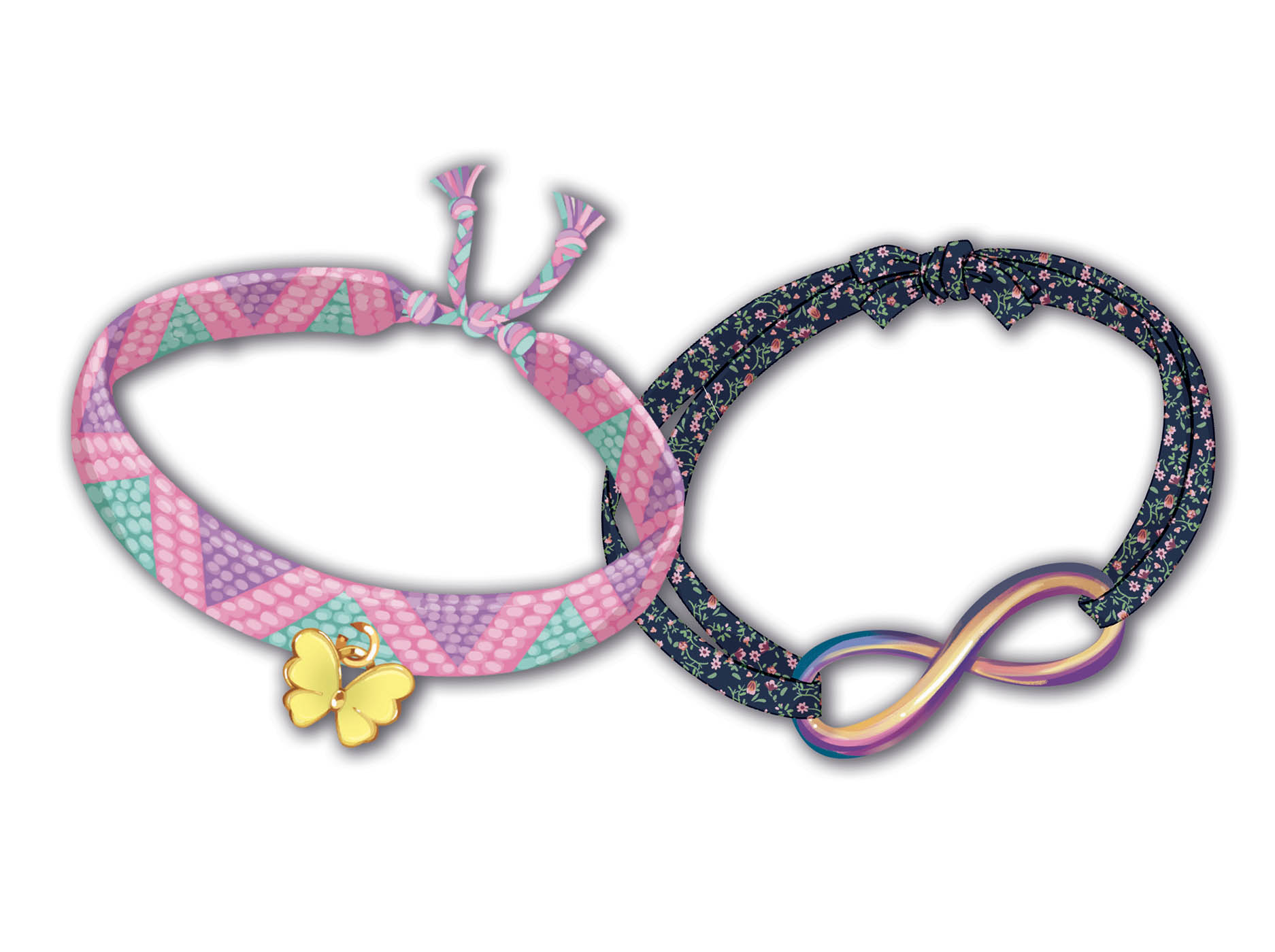 Ma Boîte À Bijoux - Mes Bracelets D'amitié Brésiliens Et Liberty Ma Boîte À Bijoux - Mes Bracelets D'amitié Brésiliens Et Liberty